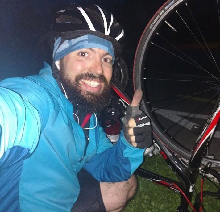 Hans Jérome Hunt roulera 2000 km aller-retour Chandler Montréal
