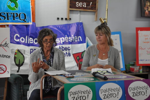 Le Collectif gaspésien se mobilise contre la pauvreté