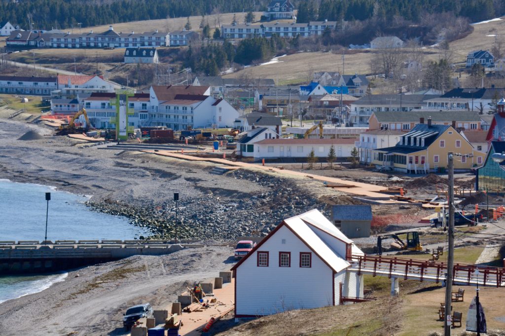 La promenade de Percé devrait être livrée à temps