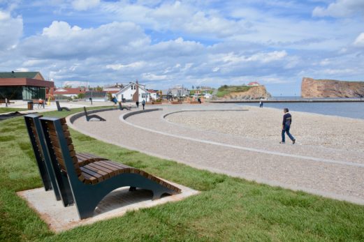 La Promenade de la Grave est inaugurée à Percé