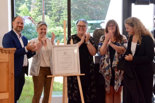 La certification Unesco inaugurée en présence de Julie Payette